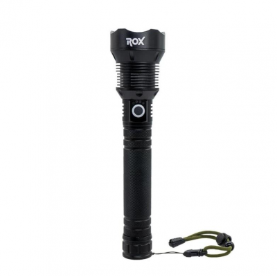 Rox 0212 Şarjlı Led El Feneri 2000 Lümen