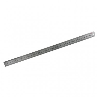 Rox 0200 Çift Taraflı Çelik Cetvel 500 mm