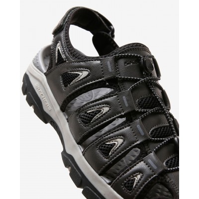 SKECHERS Tresmen Outseen Erkek Sandalet Gri
