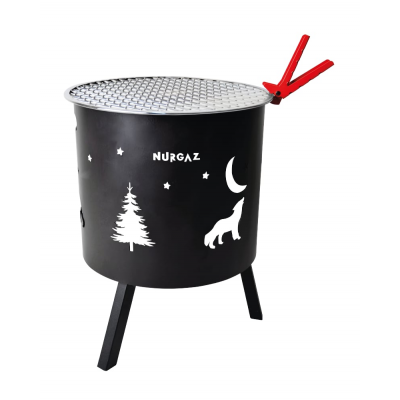 NURGAZ Orman Şöminesi Izgaralı