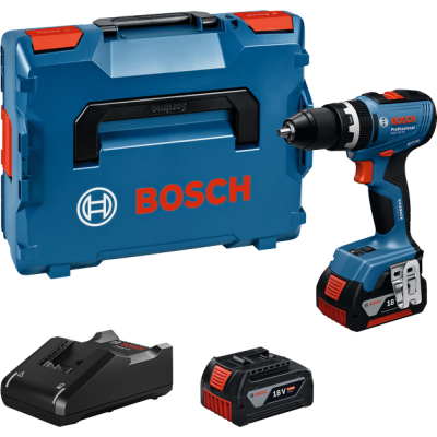 BOSCH GSR 18V-65 Şarjlı Matkap 18 Volt 5 Amper Çift Akülü