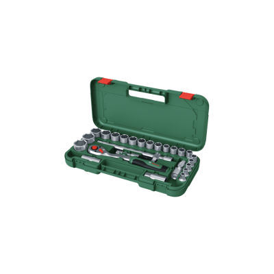 BOSCH 25 Parça 1/2'' Lokma Takımı (1600A02Z9F)