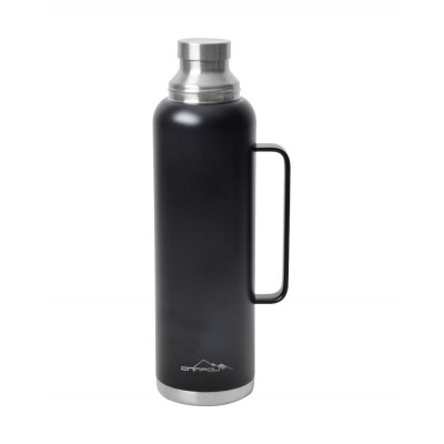 NURGAZ Campout Çift Katmanlı Termos Siyah 1500 ml (NG 164)
