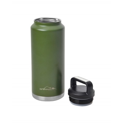 NURGAZ Campout Çift Katmanlı Termos Yeşil 1000 ml (NG 163)
