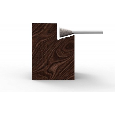 SABURTOOTH 18DT38SE-40 Zıvana (Kırlangıç) Tip Düz Sonlu Uzun Törpü İnce Diş (Sap:3.2 mm)