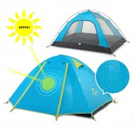 NATUREHIKE P Serisi 4 Kişilik Kamp Çadırı-Mavi