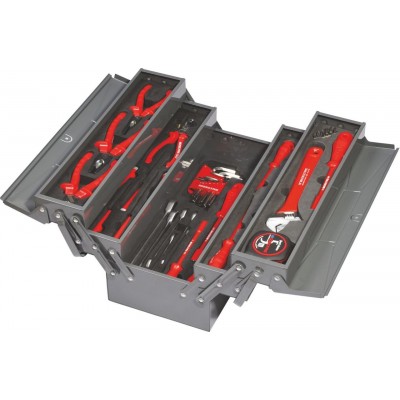 İZELTAŞ 45 Parça Elektrikçi Tip Metal Takım Çantası (8420005046)