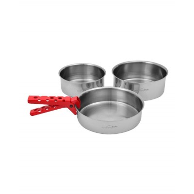 NURGAZ NG 200-K Krom Tencere ve Tava Seti