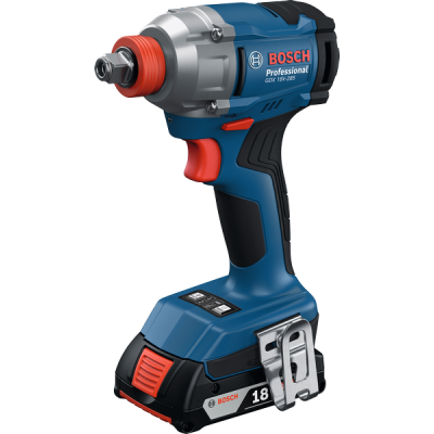 BOSCH GDX 18V-285 Şarjlı Somun Sıkma-Sökme ve Torklu Vidalama Makinası 18 Volt Çift Akülü