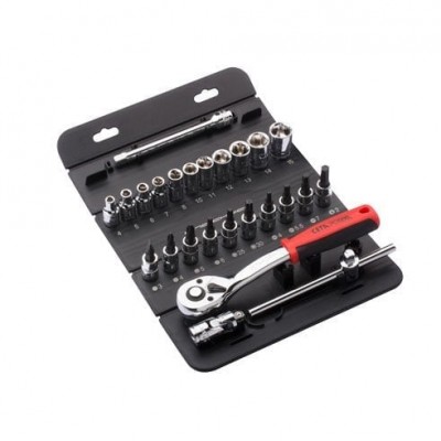 CETA Altı Köşe 1/4'' Lokma Anahtar Takımı 25 Parça (C00-25RH4)