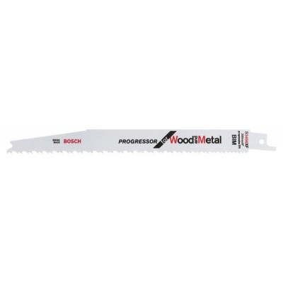BOSCH S 3456 XF Çivili Ahşap - Metal Kesimi İçin Tilki Kuyruğu Testere Ucu