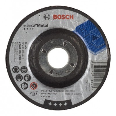 BOSCH 115x6 mm Metal Taşlama Taşı (Expert For Metal)