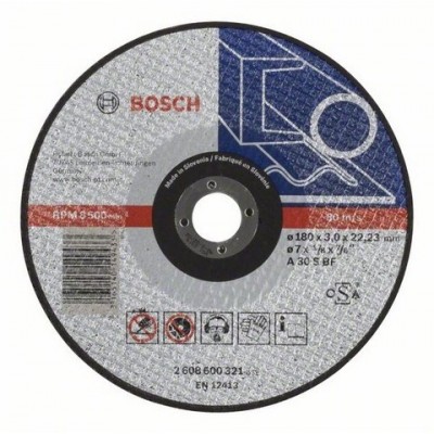 BOSCH 180x3 mm Metal Kesme Taşı (Expert For Metal)
