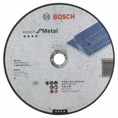 BOSCH 230x3 mm Metal Kesme Taşı (Expert For Metal)