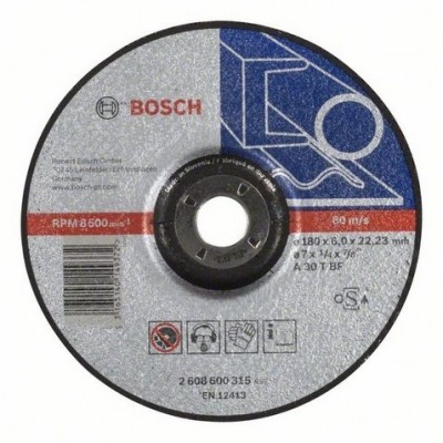 BOSCH 180x6 mm Metal Taşlama Taşı (Expert For Metal)