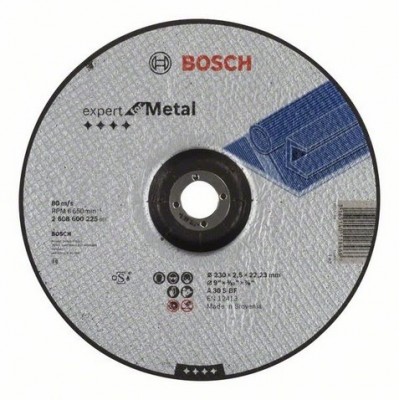 BOSCH 230x2.5 mm Metal Kesme Taşı (Expert For Metal)