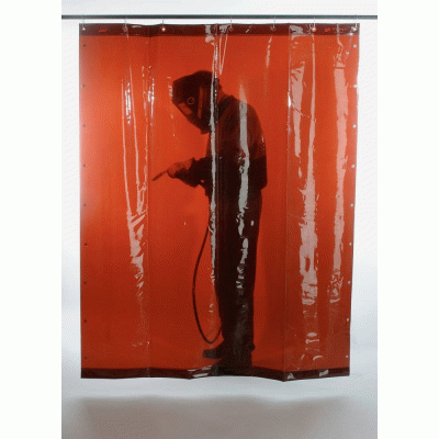 ESAB Şeffaf Yeşil Kaynak Perdesi 1.8x1.4 metre