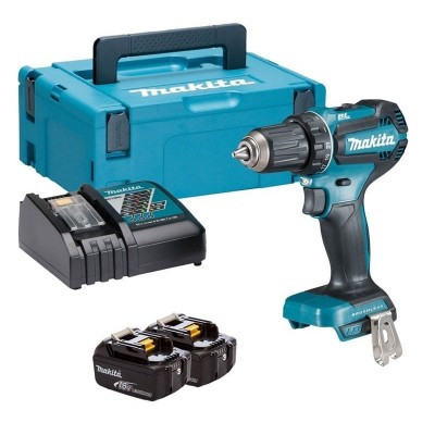 MAKİTA DDF485RTJ Kömürsüz Şarjlı Matkap 18 Volt 5.0 Ah