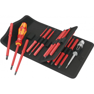 WERA Kraftform Kompakt VDE 60i/65i/67i Çantalı Alet Seti