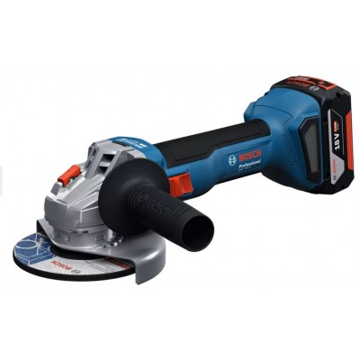 BOSCH GWS 18V-8 Tek Akülü Avuç Taşlama Makinası 18 Volt 4 Ah