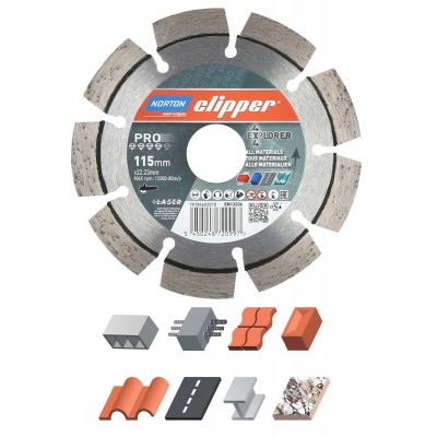 NORTON Clipper 4x4 Explorer Universal Elmas Testere 115 mm