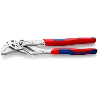 KNIPEX Düz Ağızlı Rekor Fort Pense Buton Ayarlı 250 mm Krom Kaplı (8605250)