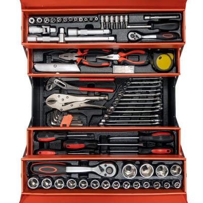 NEXON Metal Katlanır Dolu Alet Çantası 81 Parça (5578)