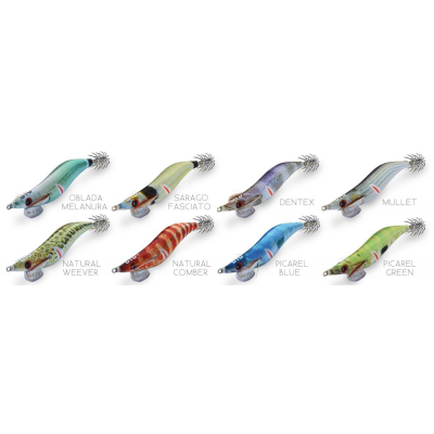 DTD Wounded Fish Egi 3.5 Glow 105 mm 17.5 gr Kalamar Zokası