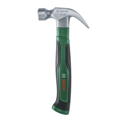 BOSCH 340 gr Orta Boy Yuvarlak Başlı - Çatal Ağızlı Çekiç 12 OZ