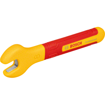 BOSCH Profesyonel İzoleli 1000 Volt Çatal Ağız Çakma Anahtar 8 mm (1600A02NE9)
