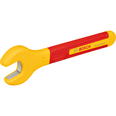 BOSCH Profesyonel İzoleli 1000 Volt Çatal Ağız Tek Anahtar 17 mm (1600A02NF2)