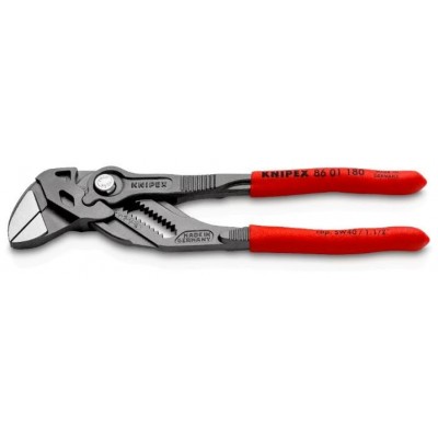 KNIPEX Düz Ağızlı Rekor Fort Pense Buton Ayarlı 180 mm (8601180)