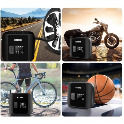 KOBB KB420 Şarjlı Dijital Lastik Şişirme Pompası 150 PSI
