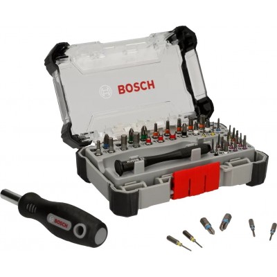 BOSCH 42 Parça Tornavidalı Vidalama Bits Uç Seti (Standart ve Hassas Tip)