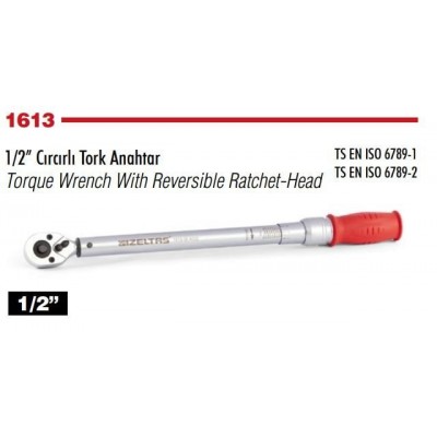 İZELTAŞ Cırcırlı Tork Anahtarı 40-200 NM - 4-20 Kg 1/2 (1613 06 4020)