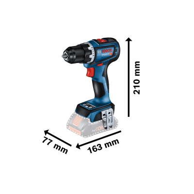 BOSCH GSR 18V-90 + GDR 18V-220 Şarjlı Vidalama ve Delme Seti 4 Amper Çift Akülü