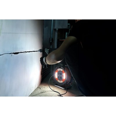 BYLION PME LED Işıklı Seyyar Plastik Makaralı Ara Kablo 220 Volt Termikli (Ölçü Seçiniz)