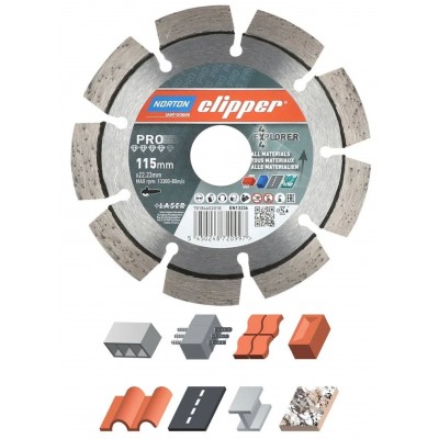 NORTON Clipper 4x4 Explorer Universal Elmas Testere 125 mm