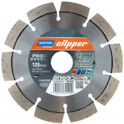 NORTON Clipper 4x4 Explorer Universal Elmas Testere 125 mm