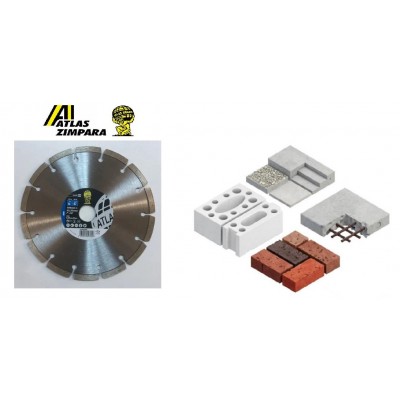 ATLAS Universal Soketli Beton İçin Elmas Testere 180 mm