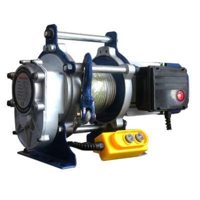 MAX-EXTRA Çelik Halatlı Elektrikli Vinç 500-1000 Kg 220 Volt (Sürekli Kullanıma uygun)