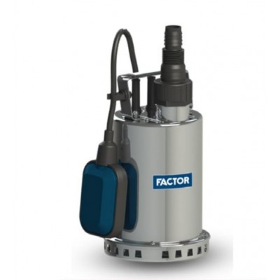FACTOR CS550INOX-N Paslanmaz Gövdeli Su Dalgıç Pompası 550 Watt