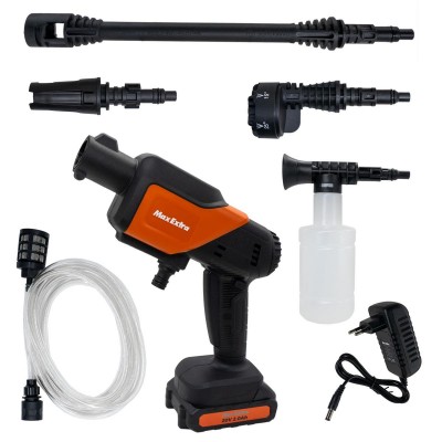MAX-EXTRA MX 5050 Şarjlı Yıkama Makinası 20 Volt 2.0 Amper Tek Akülü