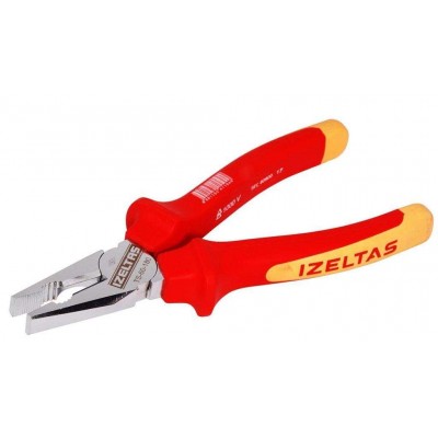 İZELTAŞ 1000V İzoleli Elektrikçi Kombine Pense 180 mm VDE