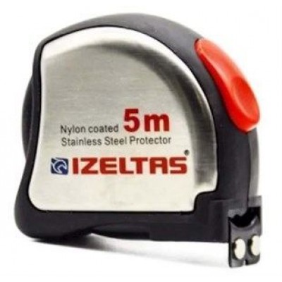 İzeltaş Krom Şerit Metre 5mt