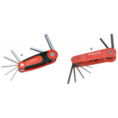 Kaset Allen Anahtar Takımı (7 Parça, mm)