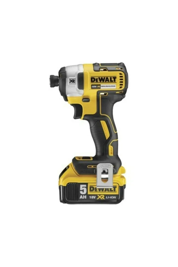 Dewalt DCF887P2-QW Kömürsüz Profesyonel Darbeli Vidalama 18Volt/5.0Ah Li-ion Çift Akülü