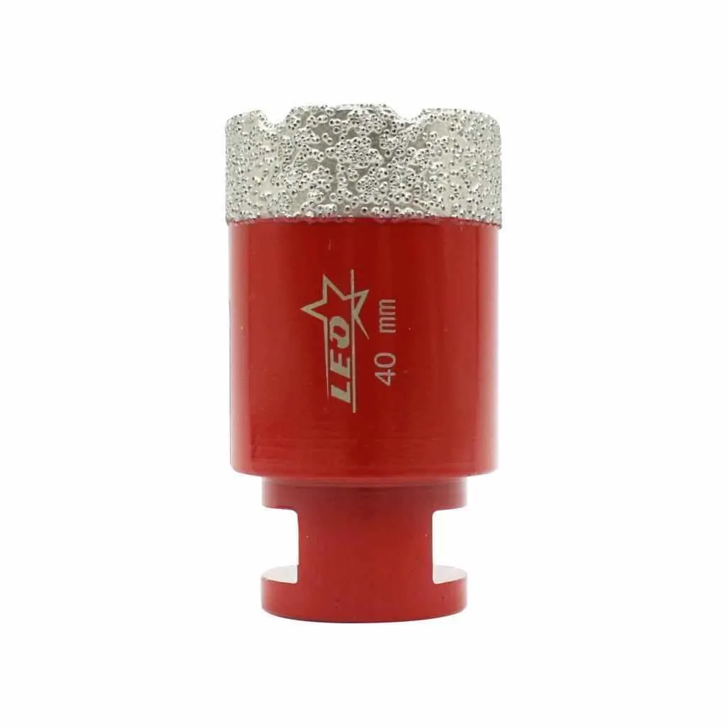 LEO Mermer Granit Delme Kuru Kesim 18 mm M14 Altın Seri
