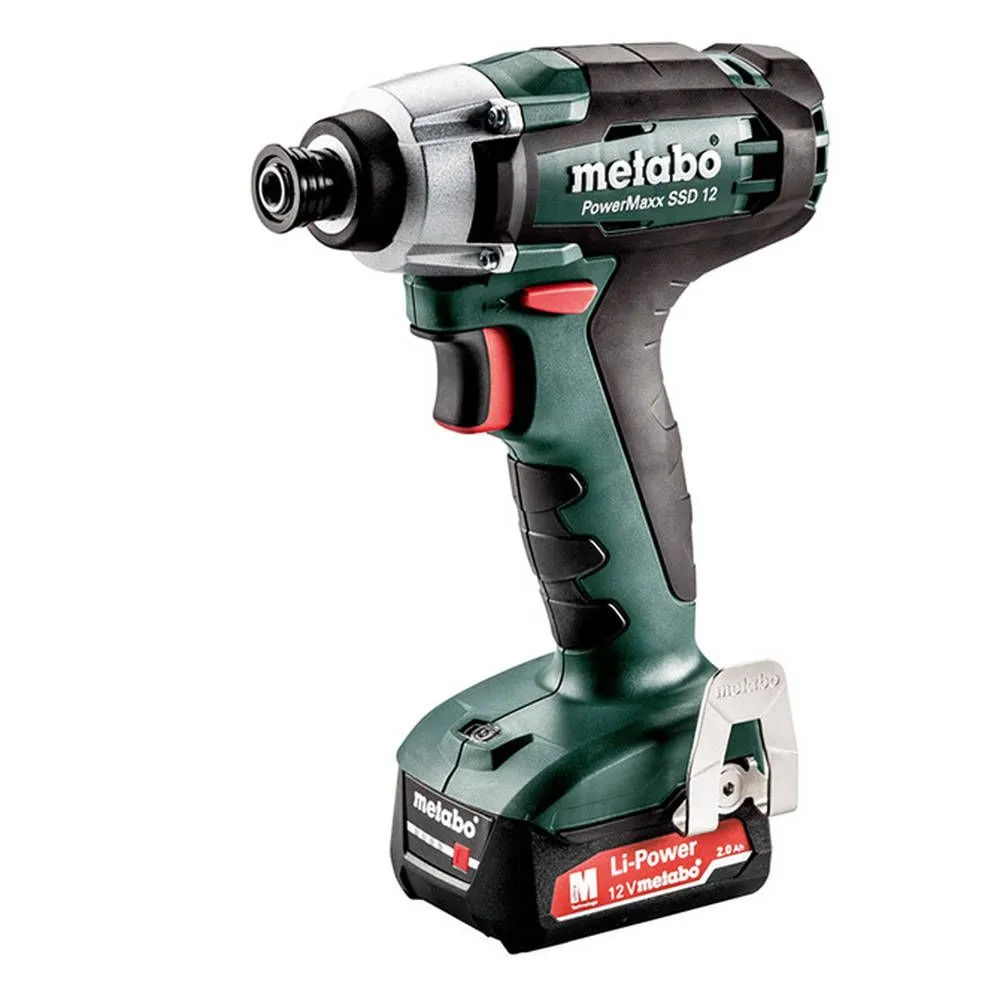 METABO PowerMaxx SSD 12 BL/2.0 Akülü Darbeli Vidalama