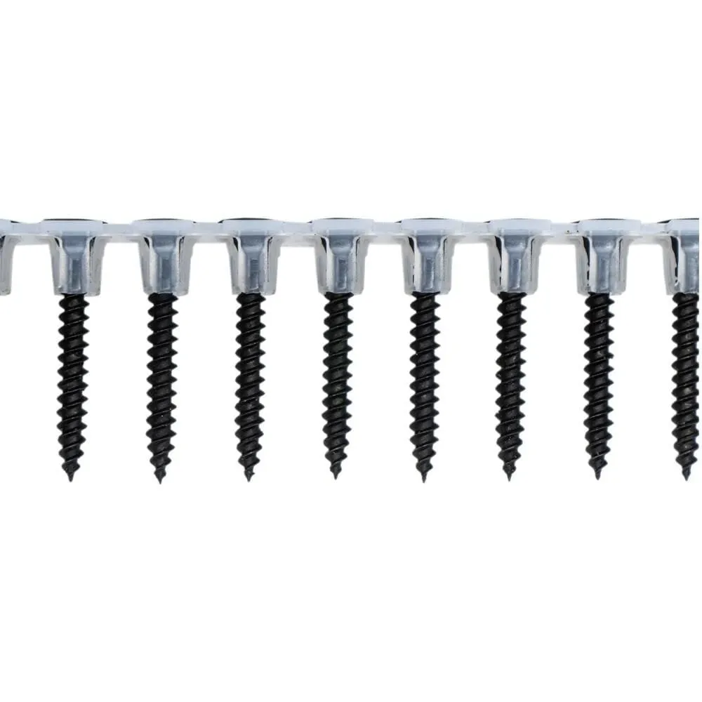 Rox 0344 Plastiğe Dizili Ahşap Şerit Vidası 3.5x35 mm Sivri Uçlu (1000 Adet)
